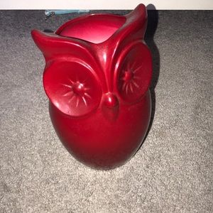 owl vase